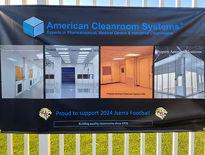 banner, cleanroom, JSerra football