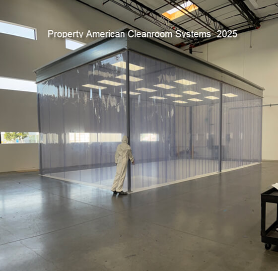 800 Square Foot, Class 100,000, ISO8 Softwall Cleanroom