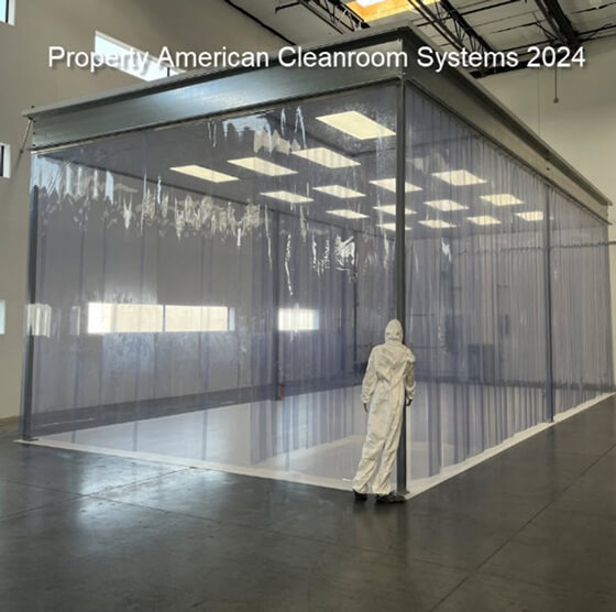 800 Square Foot, Class 100,000, ISO8 Softwall Cleanroom